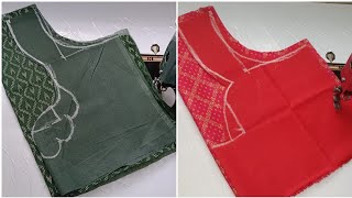 New and latest blouse designBlouse cutting and stitching [upl. by Vasily]