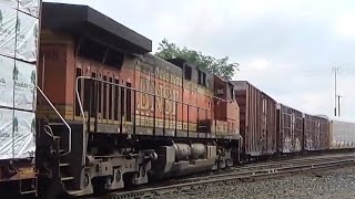 NS New Castle District Railfanning 189 SB at Muncie Indiana WBNSF H2 [upl. by Prescott672]