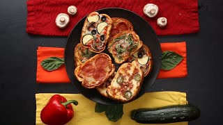 30Minute Garlic Bread Pizza • Tasty [upl. by Anirtac335]