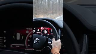 Skoda Kodiaq 20 TDI • manual gear shifting • shortvideo shorts youtubeshorts fy [upl. by Okime]