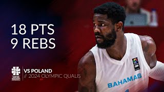 Deandre Ayton 18 pts 9 rebs vs Poland 2024 Olympic Qualis [upl. by Grosberg]