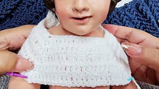 Como Tejer Ropón Para Niño Dios a Crochet paso a paso quottutorial fácil y completoquot [upl. by Hurless550]