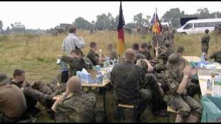 BundeswehrSoldaten auf dem Nimwegen Marsch [upl. by Ennazzus]