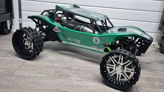 Rovan baja taylor rc build kraken sx5 sand rail kit [upl. by Yerfej557]