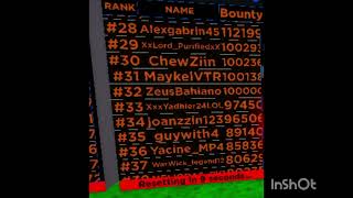 Im 29th on bounty leaderboard Dragon Ball XL [upl. by Clint]