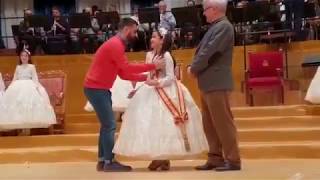 Ensayo de la Exaltación de la Fallera Mayor Infantil de Valencia 2019  Actualidad Fallera [upl. by Elsinore]