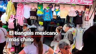 INVADEN LAS CALLES  Productos chinos abarrotan el mercado de Mixcalco en la CDMX [upl. by Harry]