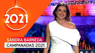 El vestido de Sandra Barneda en las Campanadas 2021 de Telecinco y Cuatro – Mediaset España [upl. by Beane946]