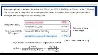 AP Chem Review with Dr V 2021 FRQ 3 [upl. by Aubrie]