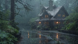 Relieve Stress and Sleep Well in 5 Minutes with Heavy Rain in the Forest  Natural Sounds for Sleep [upl. by Lemkul944]