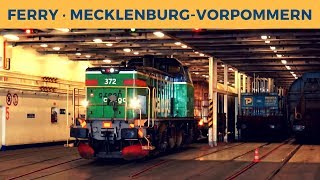 Ferry MECKLENBURGVORPOMMERN in Trelleborg Green Cargo shunting DB GC 122 375 [upl. by Lleunamme188]