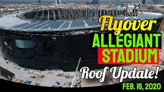 The Shocking Secrets of Allegiant Stadiums Roof Cable System Revealed [upl. by Septima]