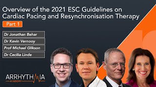 Overview of the 2021 ESC Guidelines on Cardiac pacing and Resynchronisation Therapy  Part 1 [upl. by Ezar]