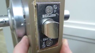 Lockset removal [upl. by Balkin]