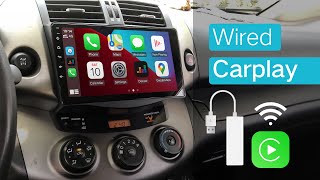 ViaBecs Stable USB Wired CarPlay Dongle Android Auto for Android Car Radio [upl. by Ahsener]