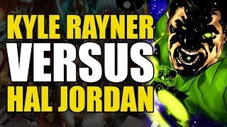 Kyle Rayner vs Hal Jordan The Green Lantern Ion The Torch Bearer [upl. by Aryaz]