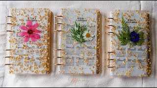 HOW TO MAKE RESIN NOTEBOOKS  DIY  RESINART [upl. by Daberath]