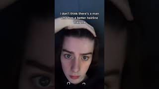 Man shows hairline meme [upl. by Lukash]