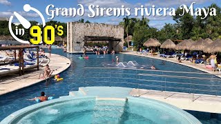 35 Grand Sirenis Riviera Maya Mexico All Inclusive Resort Tour [upl. by Anilesor]