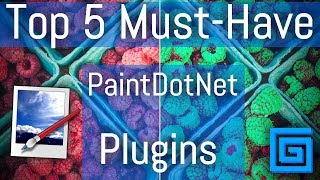 Top 5 MustHave PaintDotNet Plugins [upl. by Bonita]