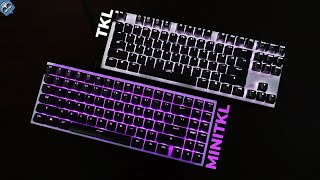 Pretty hotswappable stuff NZXT Function TKL  MINITKL mechanical keyboard comparison [upl. by Dyrrej]