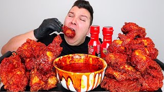 How Much I Weigh Now Spicy Chicken Mukbang [upl. by Drhacir]