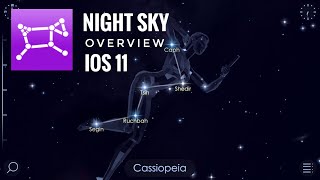 Night Sky  IOS app  Overview [upl. by Erine]