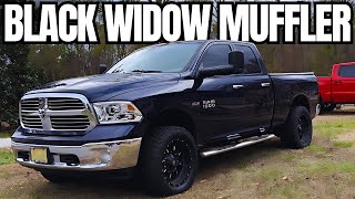 2015 Ram 1500 57 Hemi Black Widow 250 Series Muffler [upl. by Grote]