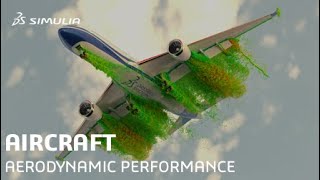 Aircraft Aerodynamic Performance  SIMULIA CFD Simulation Software [upl. by Cann241]