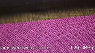 Weaving Harris Tweed on my hattersley loom [upl. by Sophy]