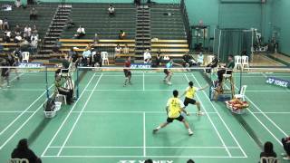 2011 US Open GPG  XD Qualifier R2  LiuLuo CHN vs VandervetLiang CAN  G1 [upl. by Ines419]