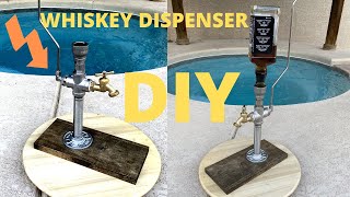 DIY Liquor Dispenser  How To Make A Liquor Dispenser  DIY WHISKEY DISPENSER [upl. by Chaudoin]