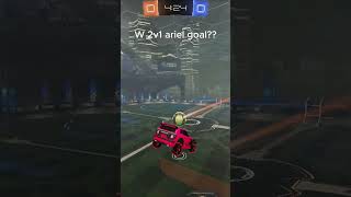 2v1 Ariel Goal IM GOLD OKrocketleague soccer fypage fyp phonk rocketleagueclips [upl. by Strohben]