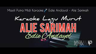 Karaoke Lagu Murut Edie Andayol  Alie Sarimah [upl. by Sitarski]