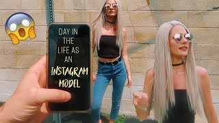 A day in the life as an INSTAGRAM MODEL [upl. by Boru796]