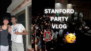 College Party Vlog Stanford [upl. by Ojyllek]