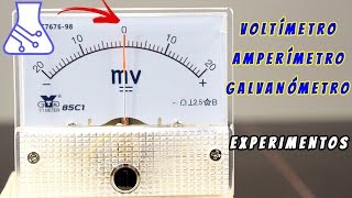 Voltímetro con CERO en el Centro Experimentos Eléctricos [upl. by Dill]