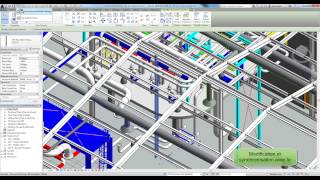 2 Utilisateurs Revit Server  Vault Professional 2014 [upl. by Woodsum273]