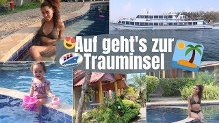 AUF GEHTS 🛳 MIT DEM SCHIFF ZUR TRAUM INSEL 🏝 KOH LANTA THAILAND [upl. by Walling]