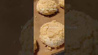 Korean Bread  Soboro Ppang  Peanut Butter Streusel Bread food bread baking recipe viral [upl. by Ruamaj382]