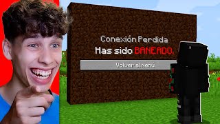 Trolleé a Mi Amigo con Imágenes Falsas en Minecraft [upl. by Kcam]