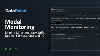 Production Model Monitoring  Introduction to DataRobot AI Production [upl. by Ylicic]