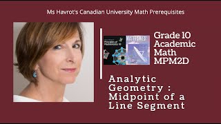 Grade 10 Analytic Geometry  Midpoint of a Line Segment [upl. by Elisee]