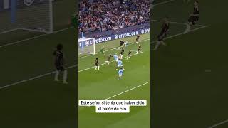 Balón de oro 2024 balóndeoro manchestercity halaand championsleague mundial2026 viralvideo [upl. by Calondra]