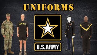 Uniforms in the US Army [upl. by Knepper]