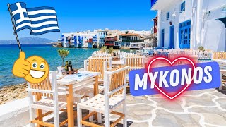 🇬🇷☀️Mykonos  Mykonos Grand Hotel amp Beaches WOW [upl. by Nattie975]