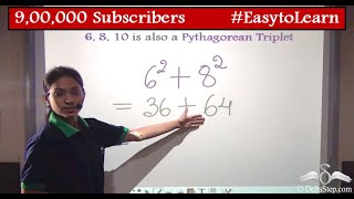 Pythagorean Triples Trick  Class 9  CBSE  NCERT  ICSE [upl. by Nor]