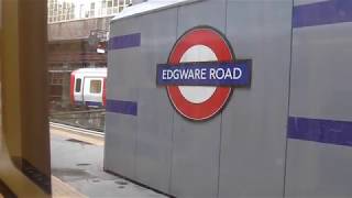 Journey on Circle line from Paddington to Farringdon [upl. by Navada]