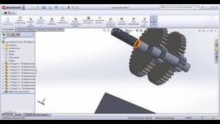 Caja Reductora En solidwork [upl. by Christian]