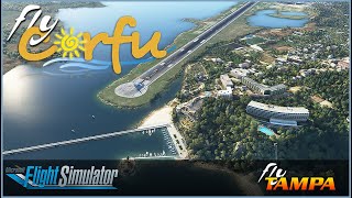 FlyTampa  Corfu  Microsoft Flight Simulator Official Trailer [upl. by Noirod]